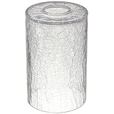 ANYONGLU - visualización de vidrio de repuesto para lámpara de mesa, lámpara de techo colgante de 1-5/8 pulgadas, 4.3 pulgadas de profundidad x 4.3 pulgadas de ancho x 6.7 pulgadas de alto para