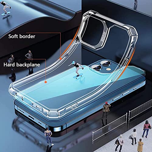 Coque iPhone 12 Pro Max bleue transparente antichoc de protection