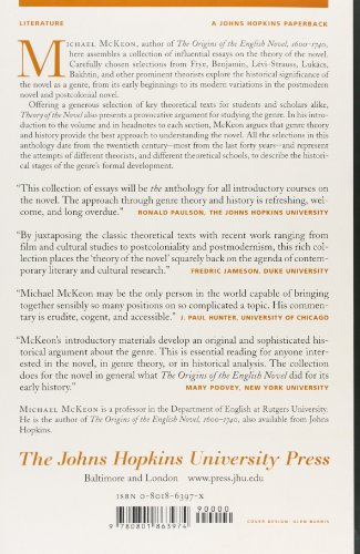 Theory of the Novel: A Historical Approach - Image 2