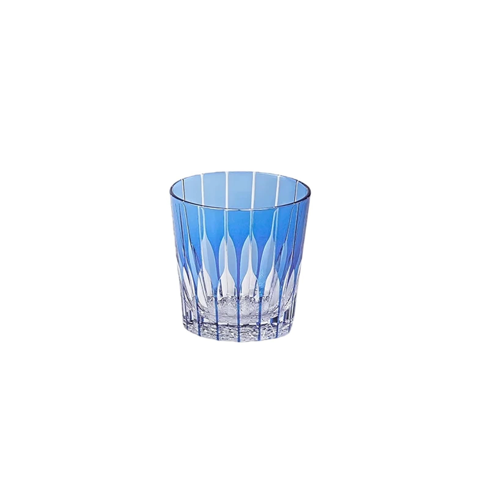 Zestaw łazienkowych uchwytów na szczoteczki do zębów, uchwyt na szczoteczki do zębów ze szkła kryształowego i zestaw kubków łazienkowych(Blue)