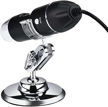 1600X Zoom 2MP USB Dijital Mikroskop 8 Ledli Kamera Saç, Cilt Analizi, Eğitim, Endüstriyel