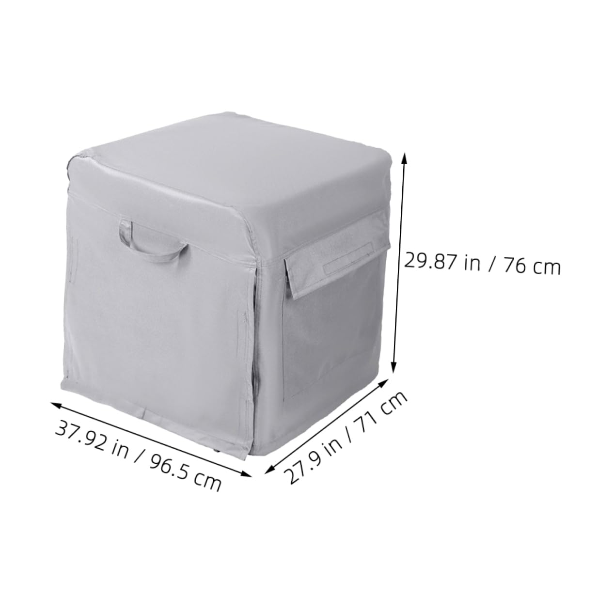 TOYANDONA Para Generador Portátil Oxford Resistente Intemperie Prueba De Polvo Para Exteriores Protección Uv Resistente Al Viento h