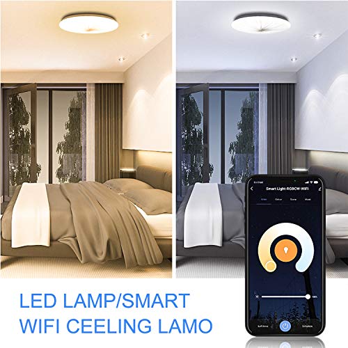 Smart WiFi Plafoniera LED da incasso compatibile