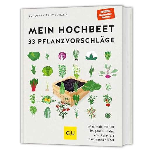 Mein Hochbeet – 33 Pflanzvorschläge: Maximale Vielfalt im ganzen Jahr: Von Asia- bis Sattmacher-Beet (GU Hochbeete)