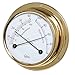 Barigo 9710 Tempo S Thermometer Hygrometer analog Messing B x H: 88 mm x 25 mm