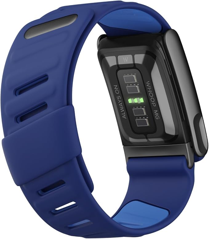 Image of WHOOP 5.0 SportFlex - Compatible For Life MG Device - ECG Compatible, Waterproof, Sweatproof, Silicone Accessory for Health & Fitness Wearable 24 /7 Activity, Sleep, Recovery Tracker - (Rush, Strap)