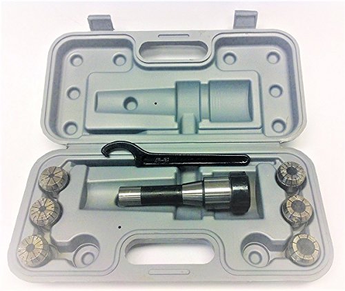 HHIP 3900-0507 ER-32 R8 Spring Collet Chuck Set, 8-piece, 8 Piece Set - Image 3