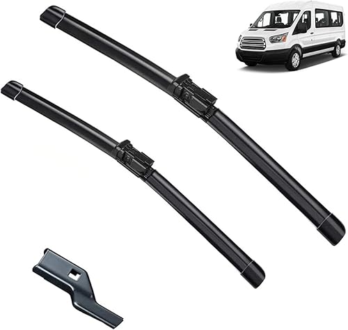 Miniatura 1 de Limpiaparabrisas delantero compatible con Ford Transit L2H2 2014-2019 parabrisas ventana coche lluvia cepillos 30 pulgadas + 20 pulgadas