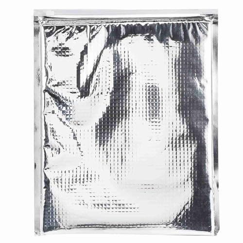 Para papel de aluminio, para bolsa de almacenamiento de alimentos, 3 tipos 5pcs/set, enfriador térmico aislado, plata (30 * 35 cm)