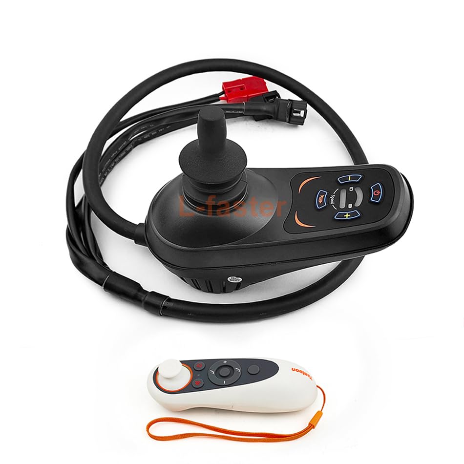 24V Dual Drive Brushed Motor Joystick Controller Forward Reverse Max Current 45A for Indoor...