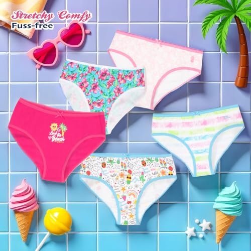 Tommy Bahama Girls Cotton Underwear 5-Pack - Price Drop to $4.99 - Image 6