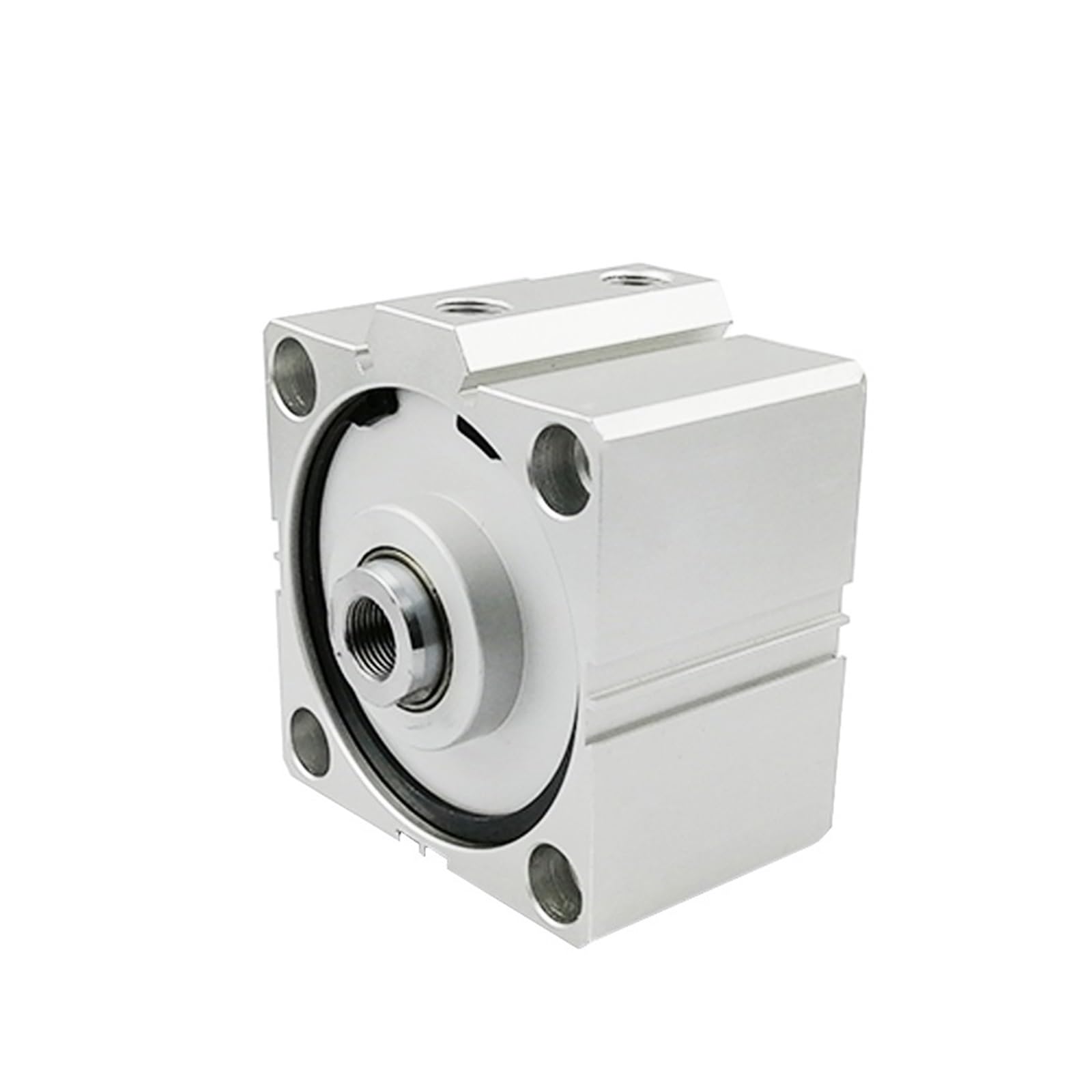 Pneumatic Cylinder, SDA100*100 100mm Bore Stroke Compact Air Cylinders SDA100X100 Dual Action Pneumatic Cylinder(SDA100X100 No Magnet)