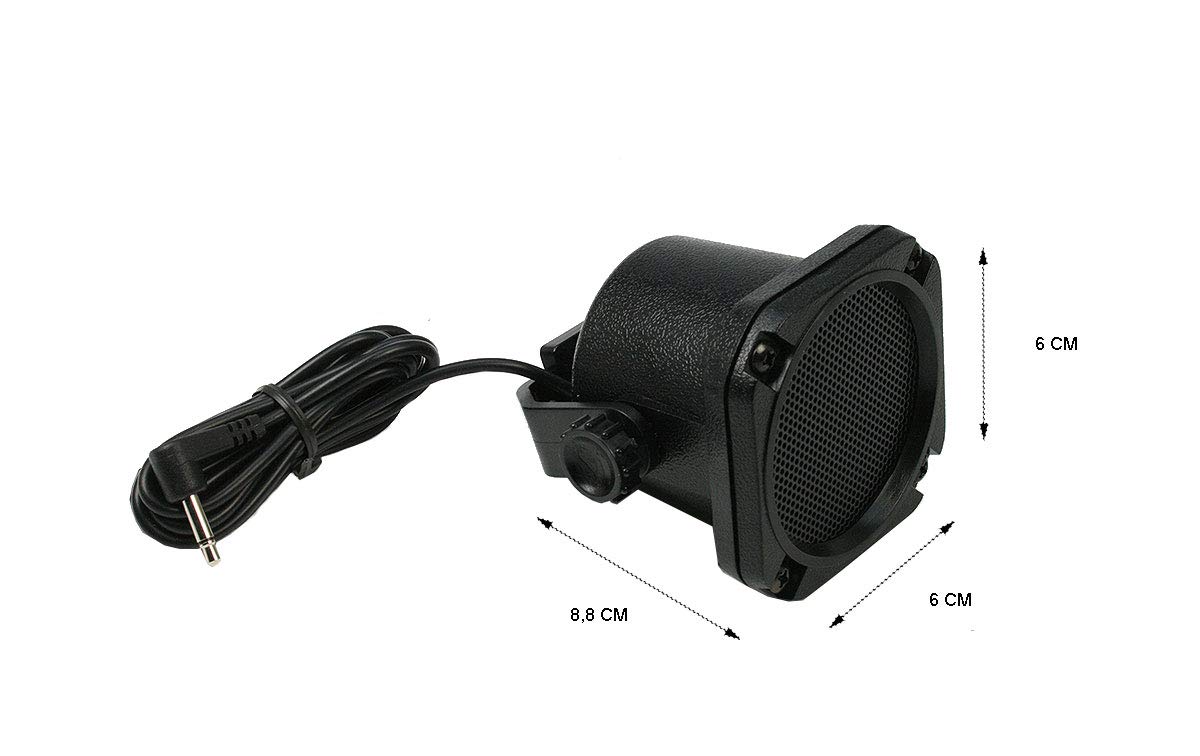 K-PO CS-538 - Altoparlante con jack da 3,5 mm con supporto, 5 W