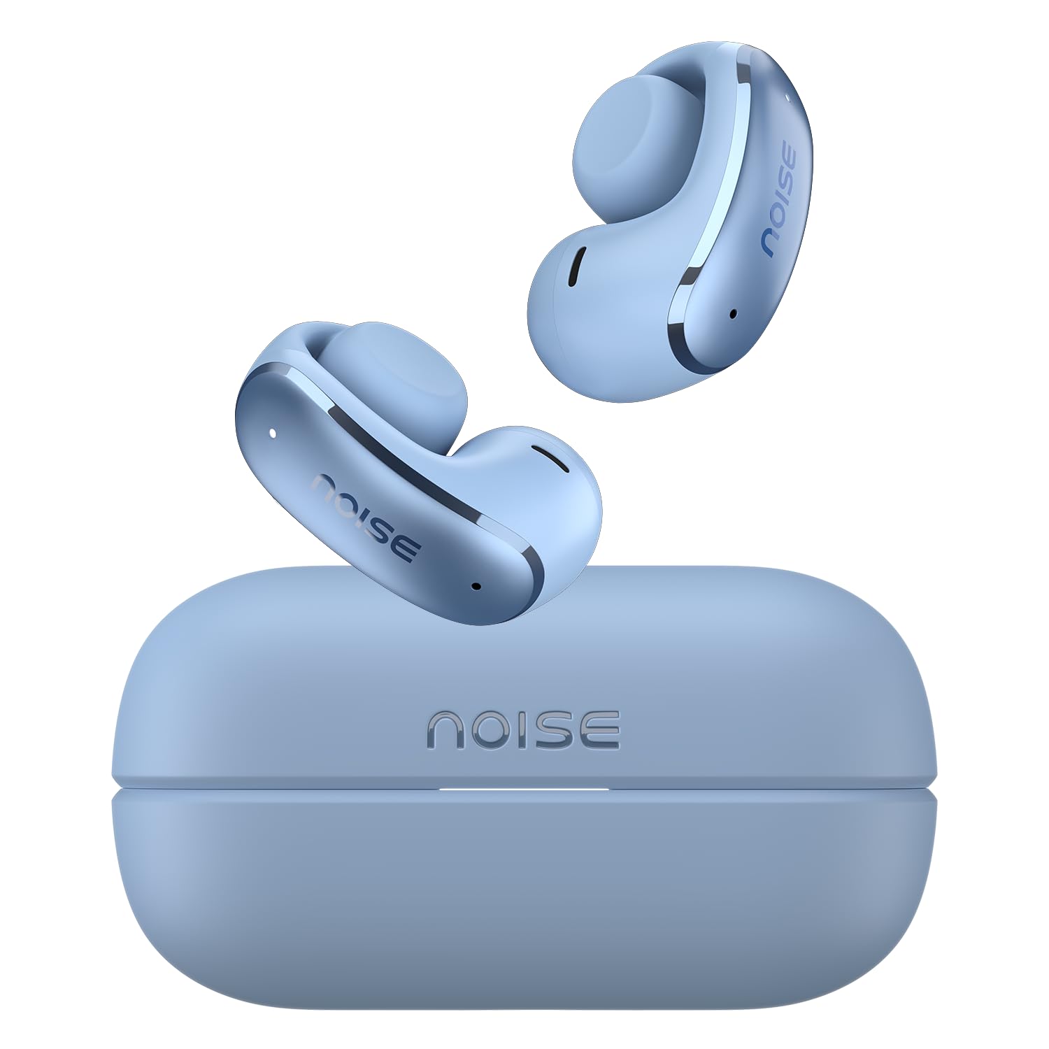 Noise Alt Clip Wireless Open-Ear Earbuds (2026), Hi-Res LHDC Audio, AI-Powered, App Support, Up to 35H Playtime, Secure Clip Design, Quad mic ENC, BTv6.0 (Chosen Blue Light)-image-34