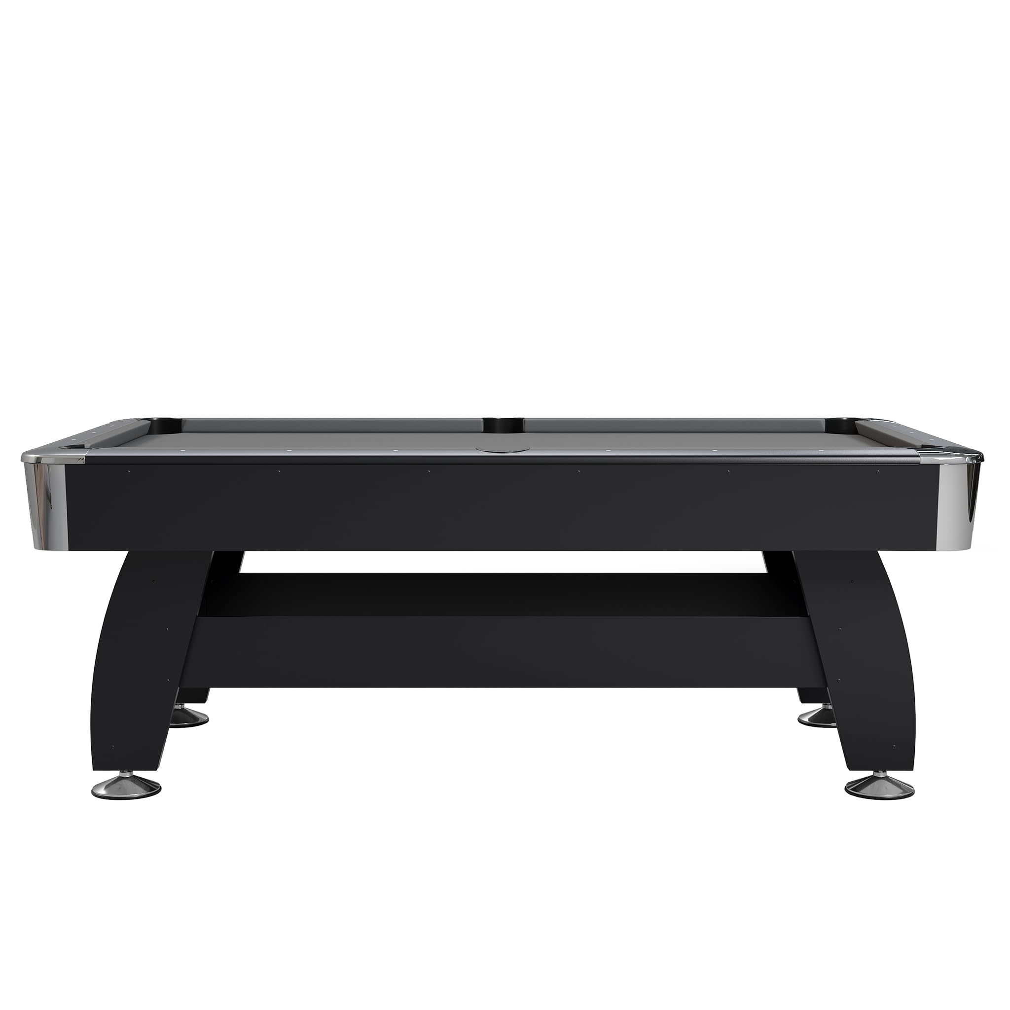 NORTH Gardone Table de Billard Noir/Gris 8FT