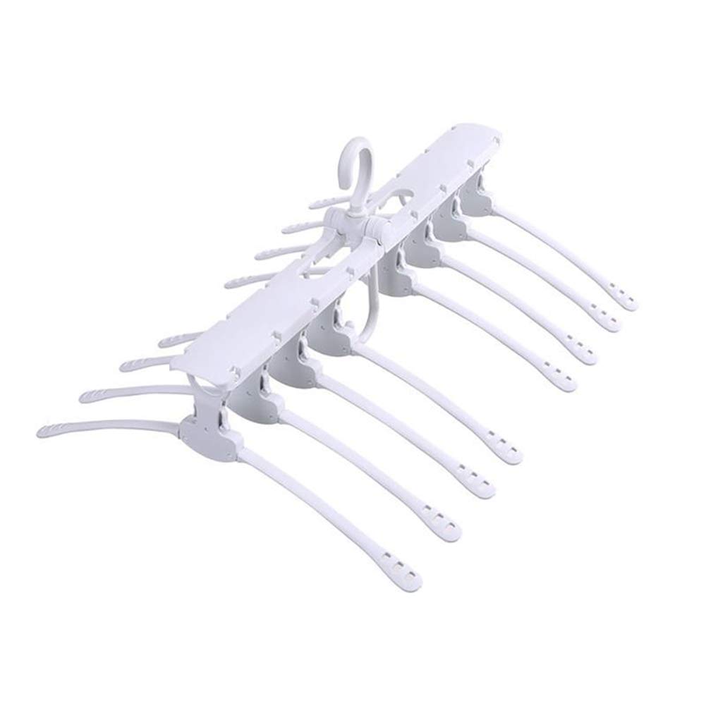 AGajtsell Multi-function Hanger storage Oracle clothes shelf hanger home clothes hanger magic coat support multi-layer folding, Great Savings in Storage Space, Suitable for hotels, bedrooms (3 Pack)