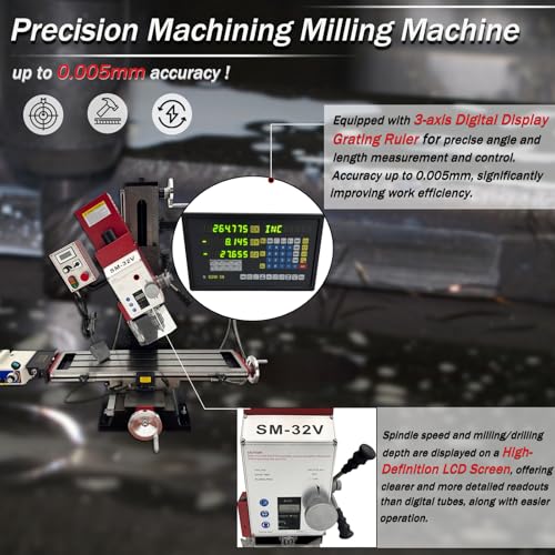 Yokoma X-Axis Power Feed Mill