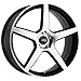 Cragar 620MB Modern Muscle 22x9 5x120 +40et Machined Face Matte Black Wheel