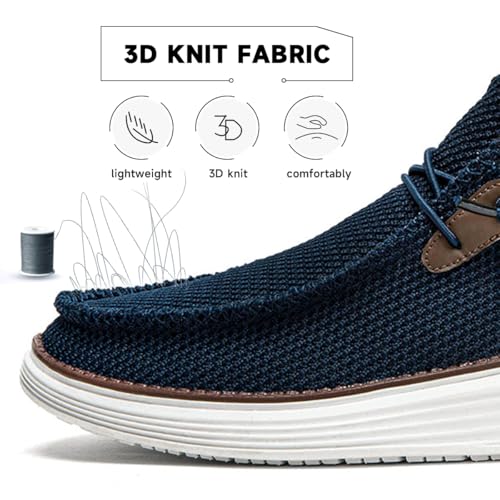 Men's Loafers Slip On Sneakers Boat Walking Fashion Shoes Classcial Comfortable Stylish Lightweight Casual Shoes for Men Non-Slip Durable Home Driving Shoes3