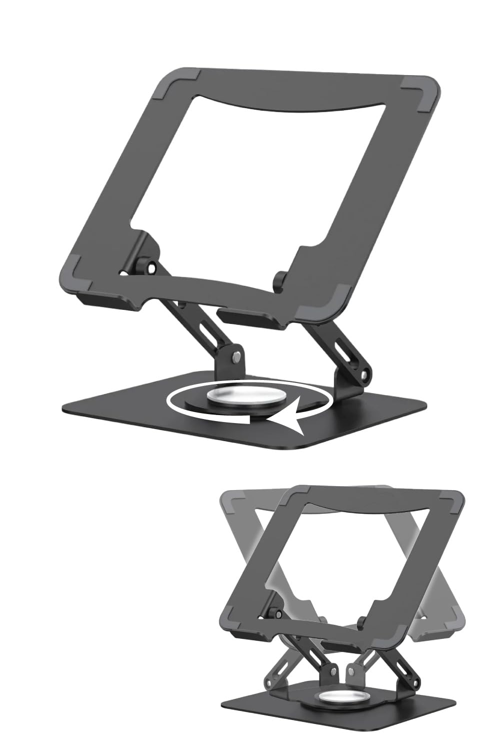 Amazon.co.jp: AP LAB ノートパソコンスタンド 折りたたみ式 360
