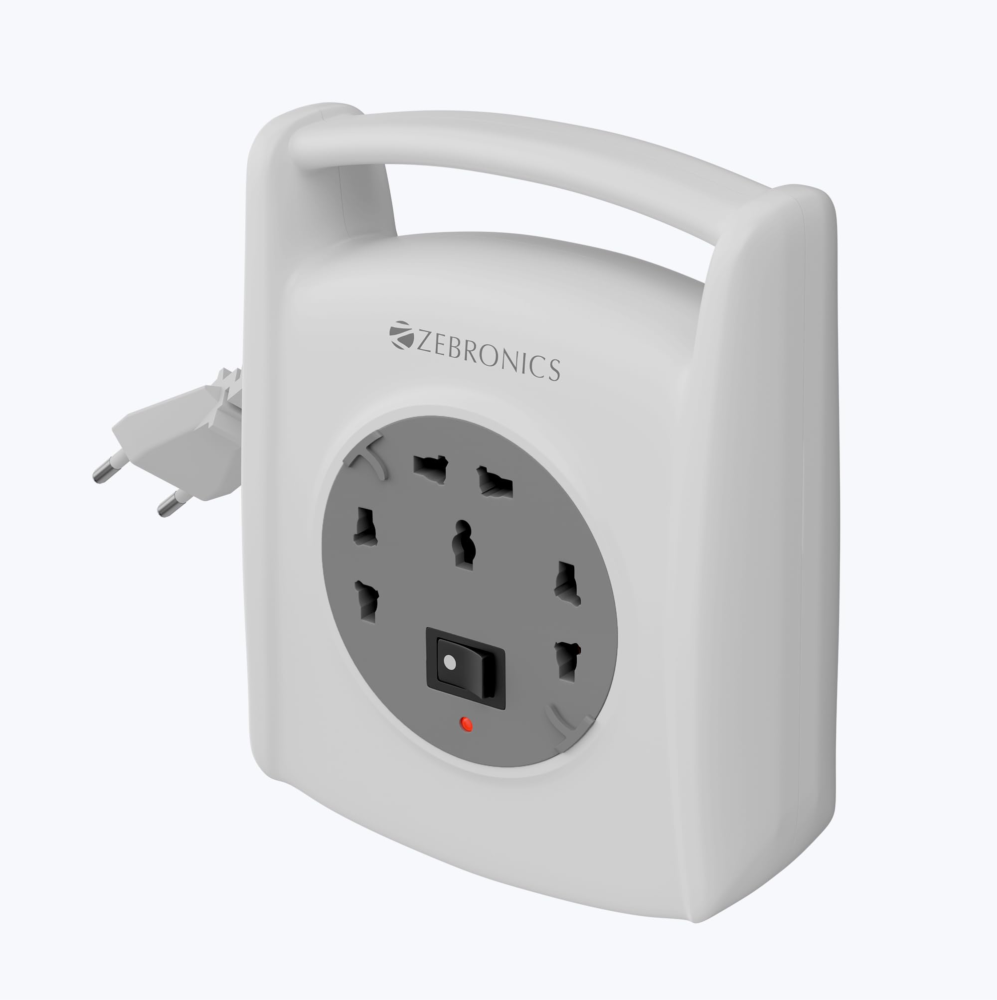 Zebronics Multi-Plug Power Extension Socket, 1500 Watts, 6 Amps, 3X Universal Socket, 8 Meter, Carry Handle, LED Indicator, On/Off Switch, for Office and Home Appliances (Power Block 138)-picture-21