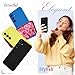 YENAPOON for Samsung Galaxy A15 5G Case, Silicone Phone Case with 1 Screen Protector, Soft Anti-Scratch Microfiber Lining, Full Body Shockproof Slim Cover, Black