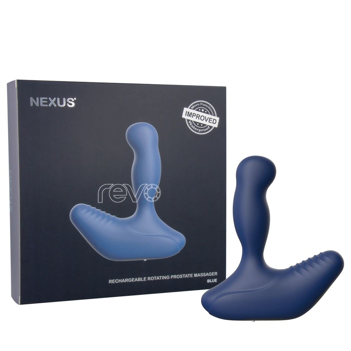Nexus Revo Waterproof Rotating Prostate Massager Blu, Taglia St - 100 Gr