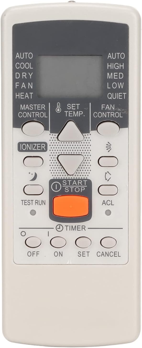 Universal Air Conditioner Remote Control for AR JE5 AR JE4 AR JE6 AR PV1, Replacement Conditioning Controller with LCD, for Home