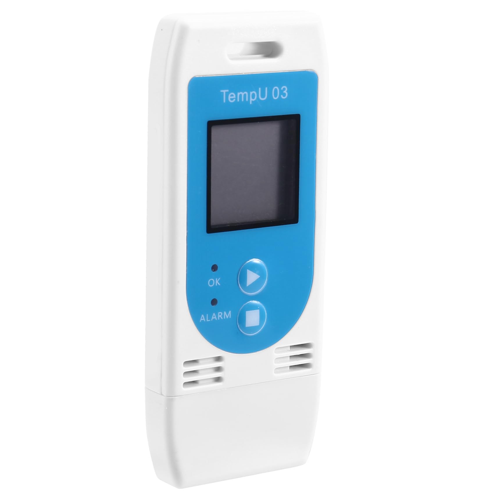 TempU 03 USB Temperatur- und Feuchtigkeitsdatenlogger RH Temp Datenlogger-Recorder Feuchtigkeitsaufzeichnungsmessgerät mit 32.000 Kapazität