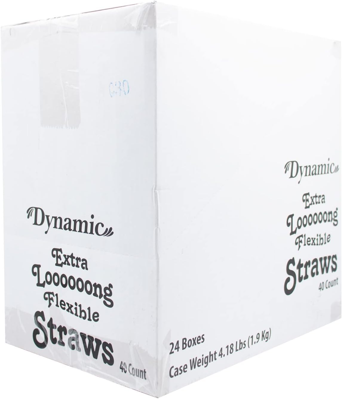 Dynamic Extra Long Straw, 40-Count (Pack of 24)