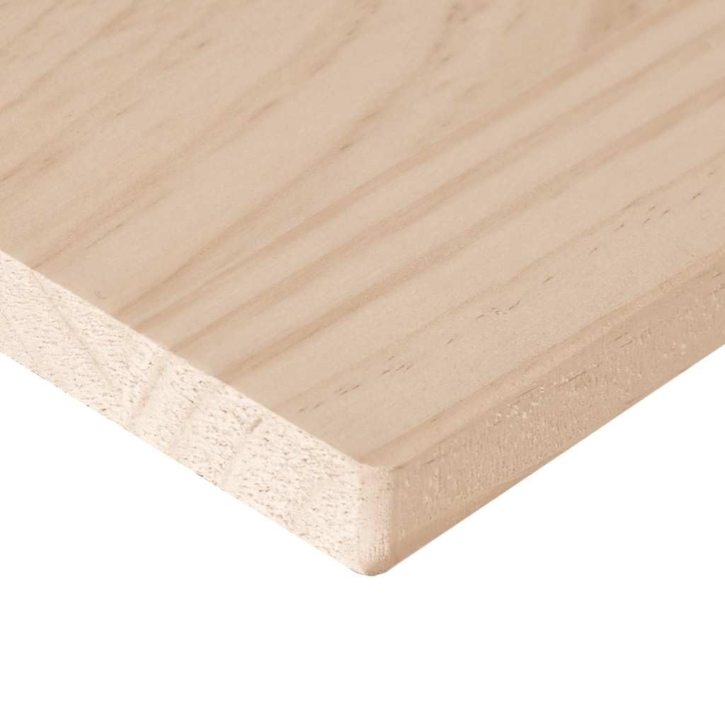 vidaXL Tablero de Mesa Rectangular Madera Maciza Pino 100x50x1,7 cm