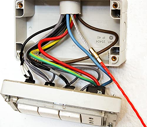 Professionelle Kabeleinziehhilfe 3 Ø mm 15 m, IDEALER Durchmesser für zivile Systeme vor 1980, Rohre mit 16-20 Ø, Elektrikerfeder, definitiv für gesättigte Systeme und Rohre mit Engen Bögen