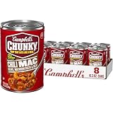 Campbell's Chunky Soup, Chili Mac, 16.3 Oz Can (Case of 8)