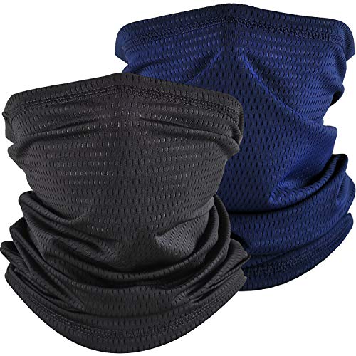 Cooling neck gaiter face cover mask summer breathable dust uv ban…