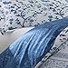 Laura Ashley - Queen Duvet Cover Set, Reversible Cotton Bedding with Matching Shams, Home Decor for All Seasons (Charlotte Blue, Queen)
