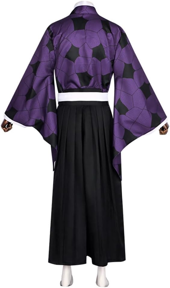 Kokushibo Costume Kokushibo Kimono Role Cloak Outfit Uniform Halloween For Unisex