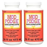 Bulk Buy: Plaid Mod Podge Gloss Lustre 16 Ounce CS11202 (2-Pack)
