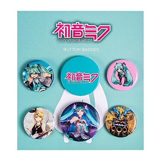 GB Eye LTD, Hatsune Miku, Mix, Pack de Chapas