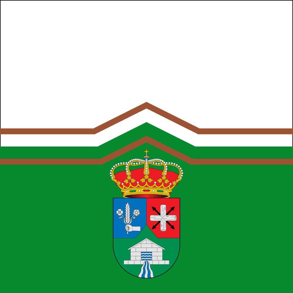 Drapeau Large Altable Burgos Espagne pavillon héraldique provincial
