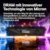 Crucial Pro DDR5 RAM 32GB Kit (2x16GB) 6400MHz CL32, Gaming PC Arbeitsspeicher, Intel XMP 3.0 / AMD Expo, Schwarz - CP2K16G64C32U5B – Ansicht 6