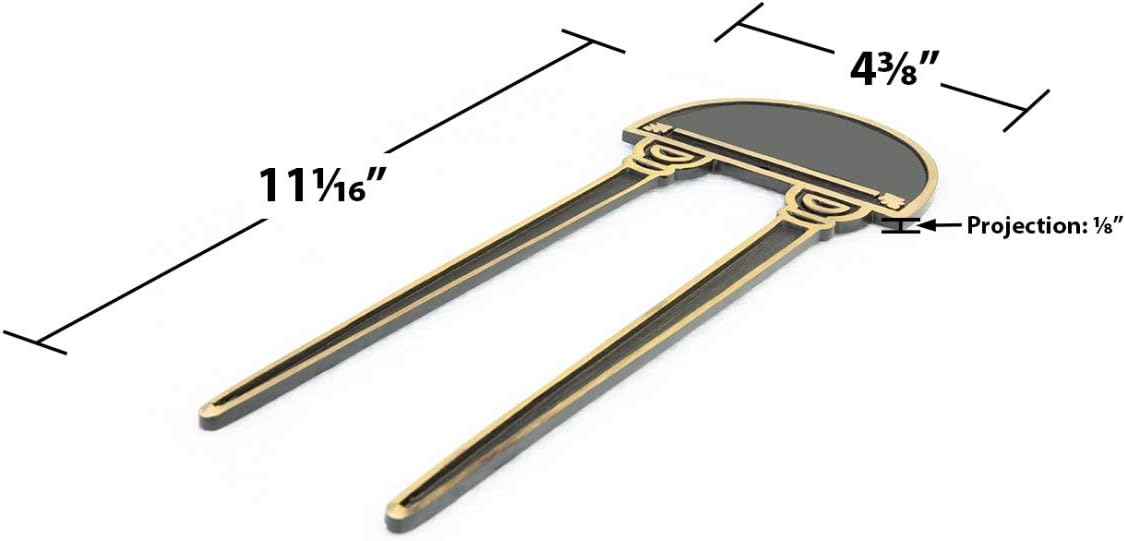 Renovators Supply Manufacturing Solid Brass Plate Moms Garden Sign Plaque 11 Inches Long Vintage Brass Metal Lacquered Finish Sign Post For Backyard, Lawn Or Garden With Mounting Hardware