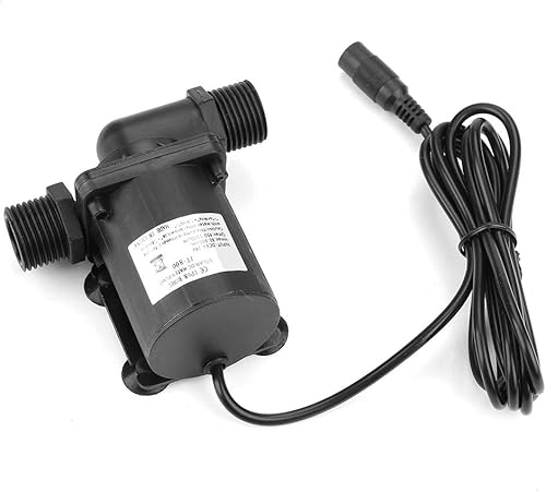 DC 24V sin escobillas sumergible Boost alta cabeza hidráulica mini para estanque de peces