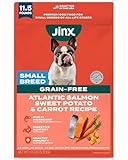 Jinx Premium Small Breed Dog Food Dry - Real Salmon & Sweet Potato Kibble with Superfoods for Immune Support & Probiotics for Digestive Support - No Fillers – 11.5lb