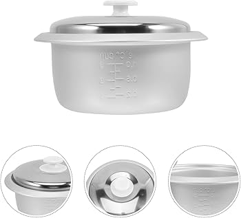 Amazon | 炊飯器 内釜：内釜 内釜 ふた付き 内釜ライナー 2L 炊飯器