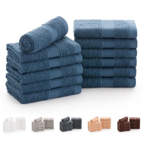 ¡Toallas 30x30 cm 100% Algodón Suave y Absorbente! Todocama