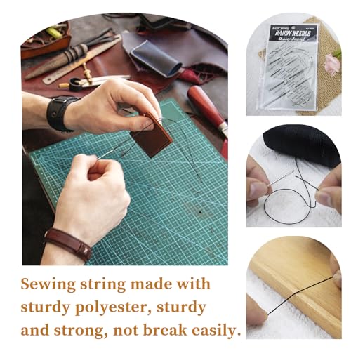 Kit de Hilos para Coser JeogYong, 2 unidades, Poliéster, Negro miniatura 5
