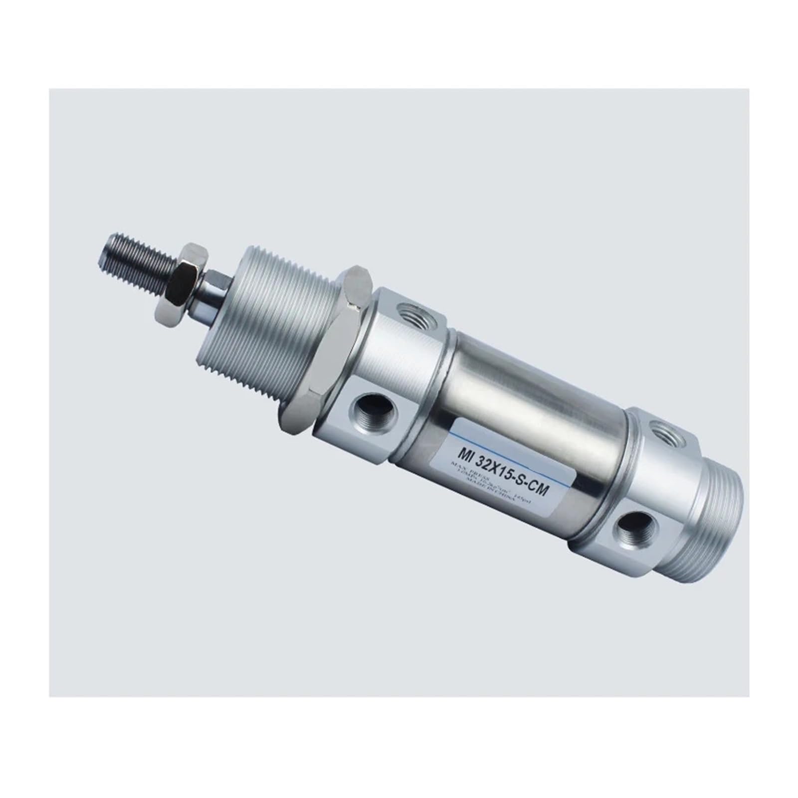 Pistone Pneumatico for Cilindro Pneumatico MI32-30-40-50-100-200-S-CM Serie Piccola Coda Piatta (Color : MI32x200-S, Size : -CM)