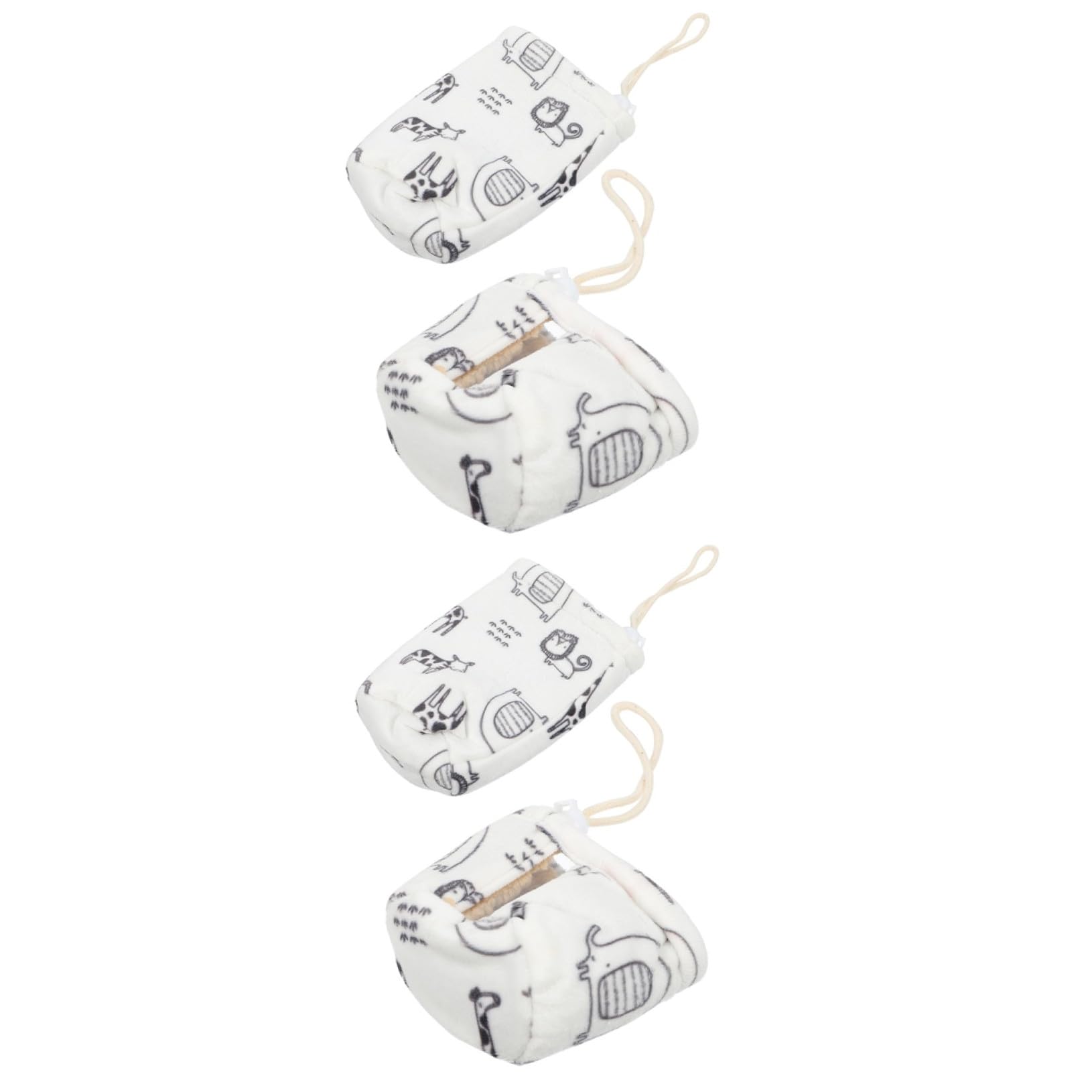 Toyvian 4pezzi Manicotti Decorativi Per Biberon Coperture Antisgocciolamento Per Manicotti Per Bottiglie Lavabili e Riutilizzabili Protezione Da Urti e Danni