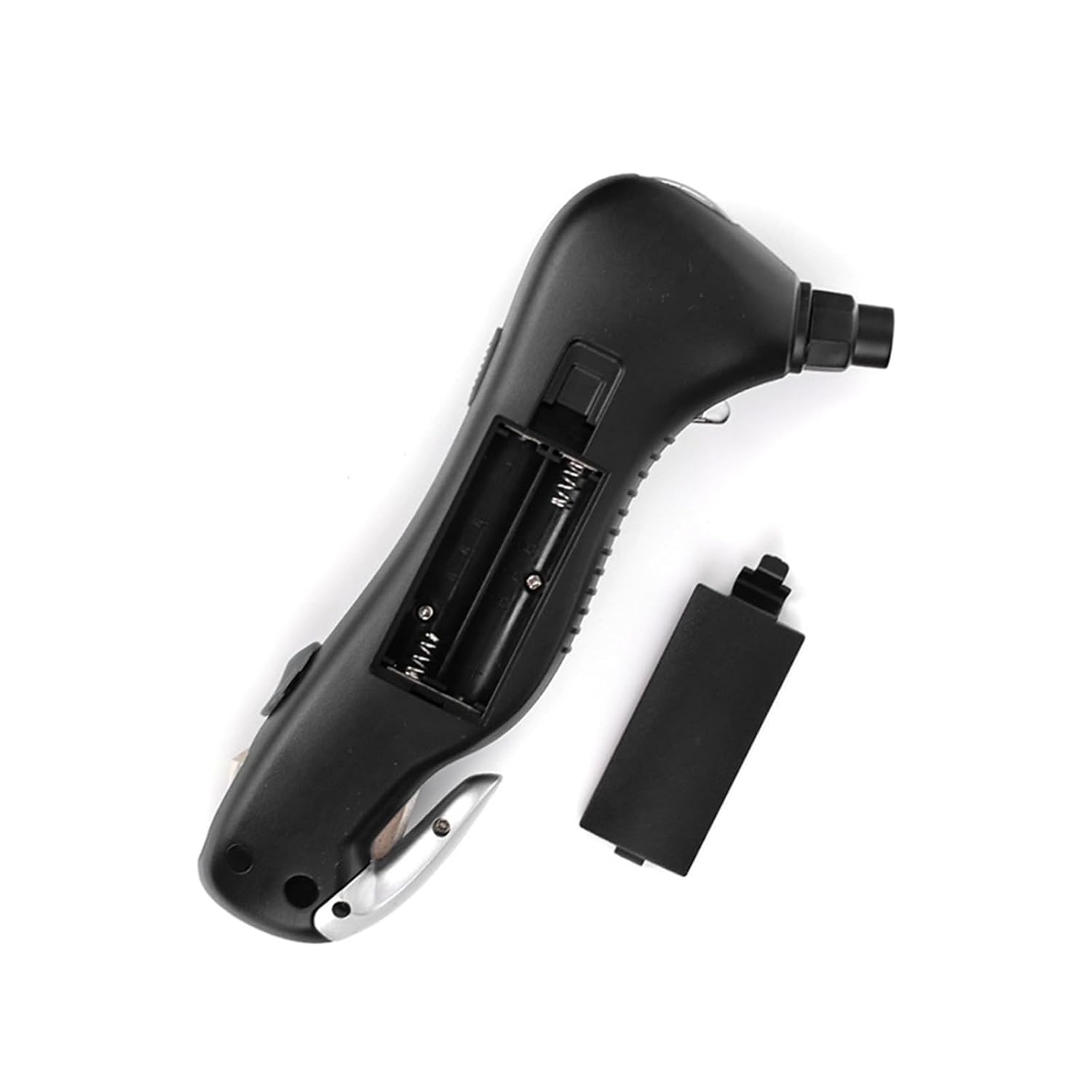 5-in-1 Digital Tire Pressure Gauge with Flashlight, Car Escape Hammer, Multi-Functional Self Tool