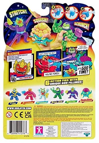 Amazon.com: Heroes of Goo Jit Zu Galaxy Blast Action Figure